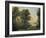 River Landscape with Goatherd Piping, 17th Century-Claude Lorraine-Framed Giclee Print