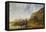 River Landscape with Riders, 1655-Aelbert Cuyp-Framed Premier Image Canvas