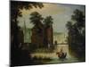 River Landscape with the Flight into Egypt, 1616-Maerten Ryckaert-Mounted Giclee Print