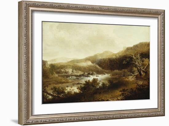 River Landscape-Thomas Doughty-Framed Giclee Print