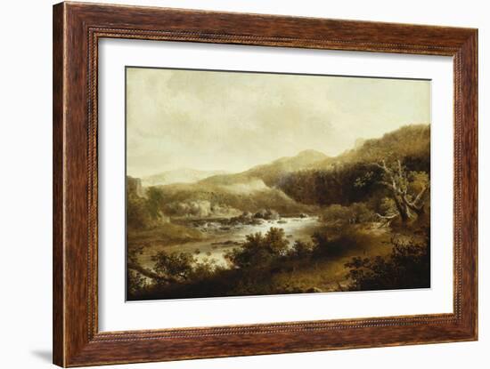 River Landscape-Thomas Doughty-Framed Giclee Print