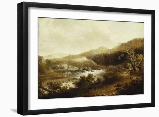 River Landscape-Thomas Doughty-Framed Giclee Print