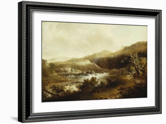 River Landscape-Thomas Doughty-Framed Giclee Print