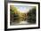 River Landscape-Peder Monsted-Framed Art Print