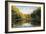 River Landscape-Peder Monsted-Framed Art Print