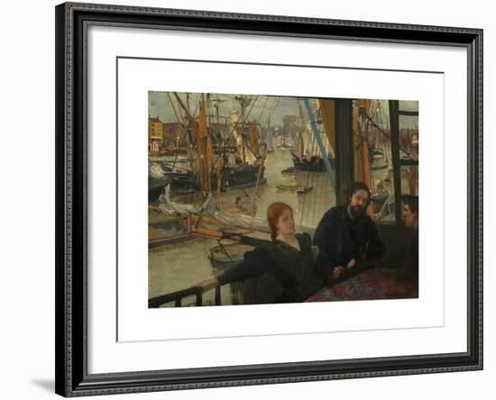 River Life in Wapping-James McNeill Whistler-Framed Premium Giclee Print