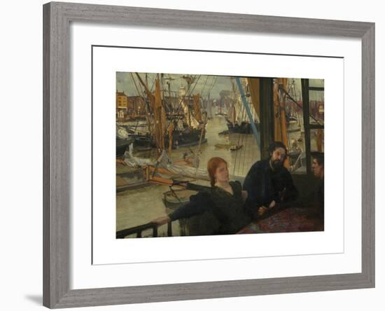 River Life in Wapping-James McNeill Whistler-Framed Premium Giclee Print