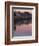 River Liffey at Dusk, Ha'Penny Bridge, Dublin, Republic of Ireland, Europe-Martin Child-Framed Photographic Print