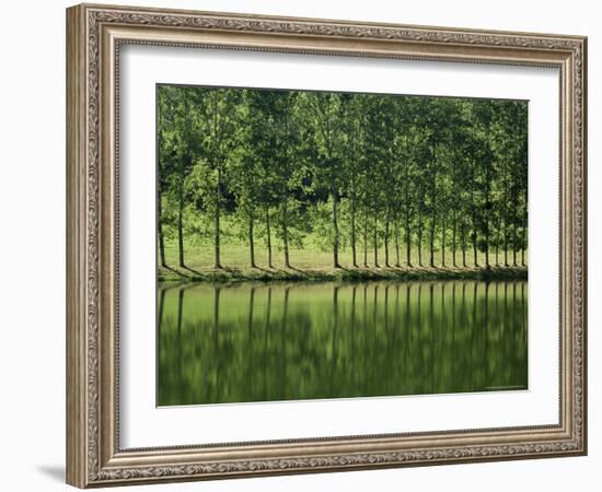 River Lot Near Entraygues, Midi Pyrenees, France-Michael Busselle-Framed Photographic Print