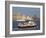 River Mersey Ferry and the Three Graces, Liverpool, Merseyside, England, United Kingdom, Europe-Charles Bowman-Framed Photographic Print