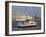 River Mersey Ferry and the Three Graces, Liverpool, Merseyside, England, United Kingdom, Europe-Charles Bowman-Framed Photographic Print