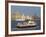 River Mersey Ferry and the Three Graces, Liverpool, Merseyside, England, United Kingdom, Europe-Charles Bowman-Framed Photographic Print