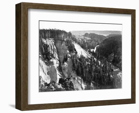 River Near Yellowstone National Park, 1871-null-Framed Photographic Print