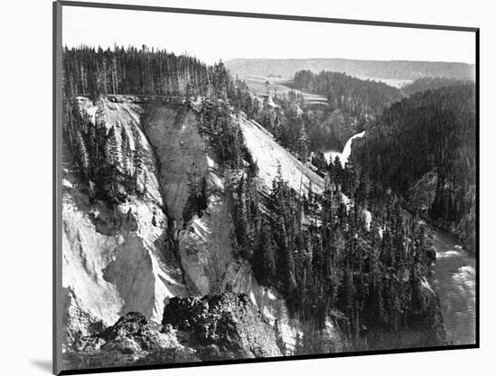 River Near Yellowstone National Park, 1871-null-Mounted Photographic Print