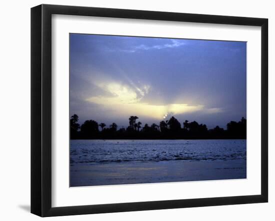 River Nile at Sunset, Egypt-null-Framed Photographic Print