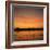 River Nile at Sunset, Water Reflecting Evening Sky, in Egypt, North Africa, Africa-Ken Wilson-Framed Photographic Print