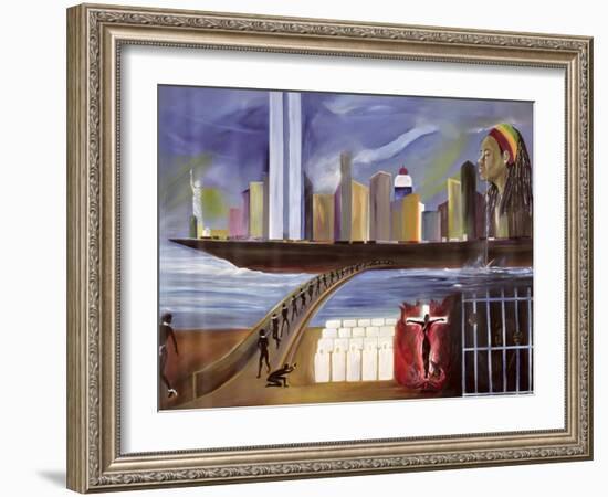 River of Babylon-Ikahl Beckford-Framed Giclee Print