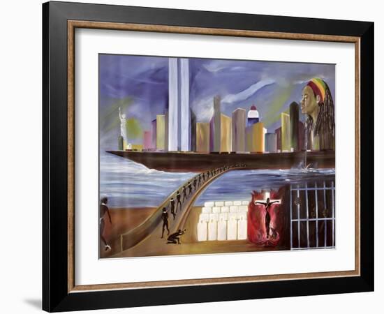 River of Babylon-Ikahl Beckford-Framed Giclee Print