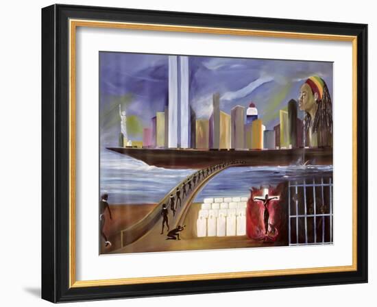 River of Babylon-Ikahl Beckford-Framed Giclee Print