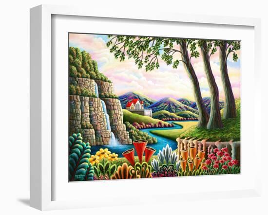 River of Dream-Andy Russell-Framed Art Print