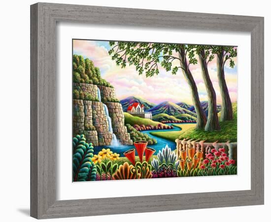 River of Dreams-Andy Russell-Framed Art Print