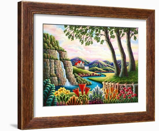 River of Dreams-Andy Russell-Framed Art Print