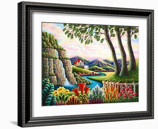 River of Dreams-Andy Russell-Framed Art Print