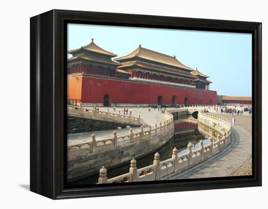 River of Gold, Forbidden City, Beijing, China, Asia-Kimberly Walker-Framed Premier Image Canvas