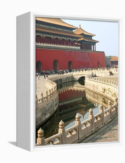 River of Gold, Forbidden City, Beijing, China, Asia-Kimberly Walker-Framed Premier Image Canvas