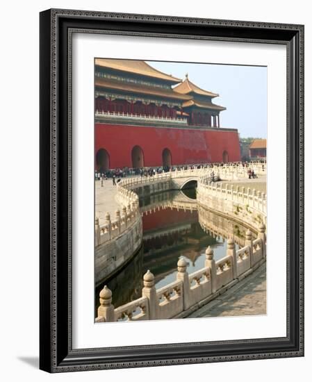 River of Gold, Forbidden City, Beijing, China, Asia-Kimberly Walker-Framed Photographic Print