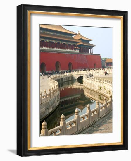 River of Gold, Forbidden City, Beijing, China, Asia-Kimberly Walker-Framed Photographic Print