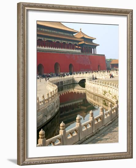 River of Gold, Forbidden City, Beijing, China, Asia-Kimberly Walker-Framed Photographic Print