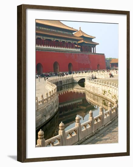 River of Gold, Forbidden City, Beijing, China, Asia-Kimberly Walker-Framed Photographic Print