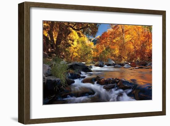 River of Gold-Mike Jones-Framed Giclee Print