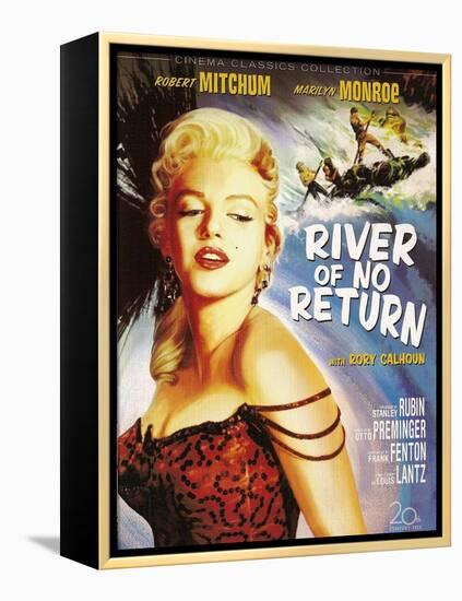 River of No Return, 1954-null-Framed Stretched Canvas