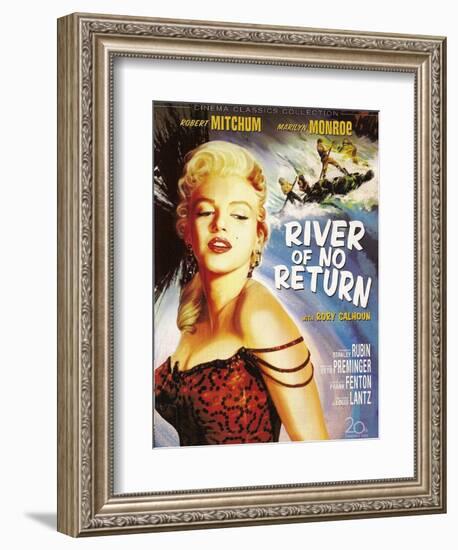 River of No Return, 1954-null-Framed Premium Giclee Print