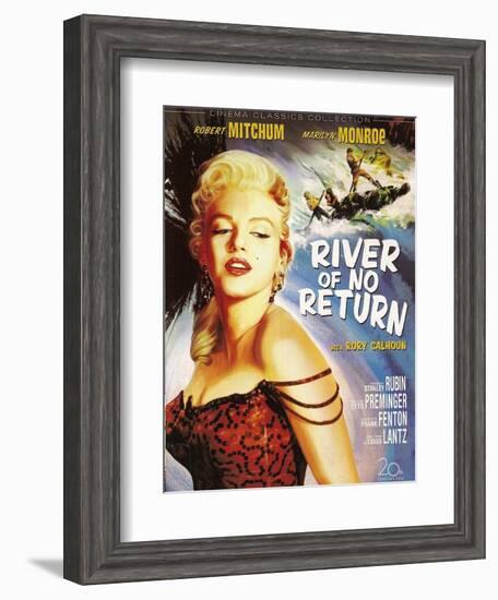 River of No Return, 1954-null-Framed Premium Giclee Print