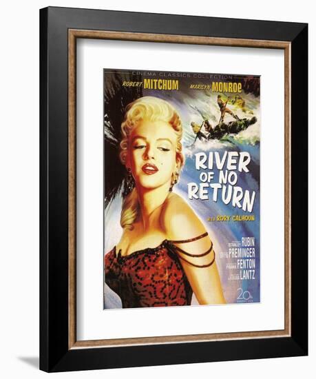 River of No Return, 1954-null-Framed Premium Giclee Print