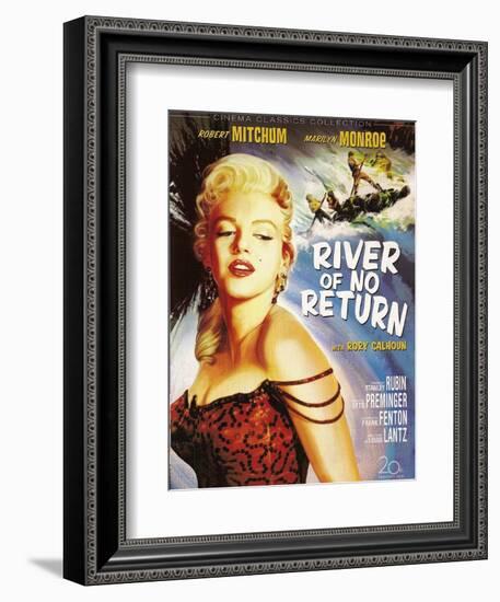 River of No Return, 1954-null-Framed Premium Giclee Print