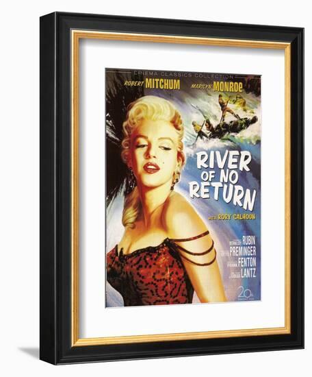 River of No Return, 1954-null-Framed Premium Giclee Print