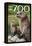 River Otter - Visit the Zoo-Lantern Press-Framed Stretched Canvas