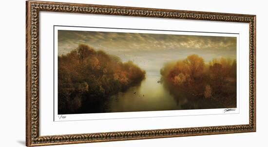 River Panorama-Donald Satterlee-Framed Giclee Print