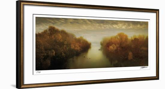 River Panorama-Donald Satterlee-Framed Giclee Print