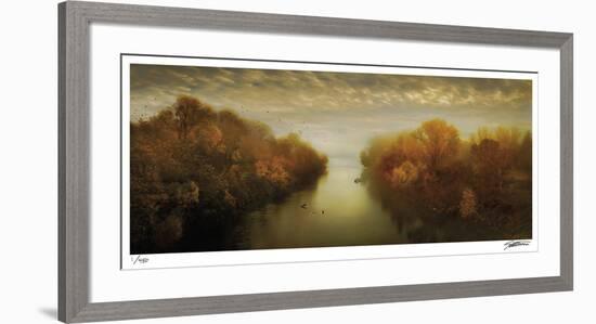 River Panorama-Donald Satterlee-Framed Giclee Print