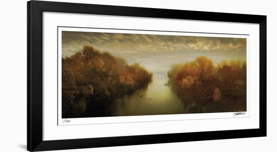 River Panorama-Donald Satterlee-Framed Giclee Print