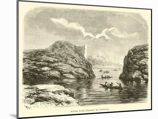 River Pass-Édouard Riou-Mounted Giclee Print