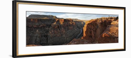 River Passing Through Mountains, Toroweap Point, Grand Canyon National Park, Arizona, USA-null-Framed Photographic Print