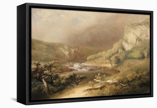 River Rapids, 1825-Thomas Doughty-Framed Premier Image Canvas