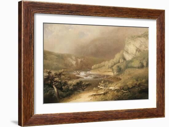 River Rapids, 1825-Thomas Doughty-Framed Giclee Print