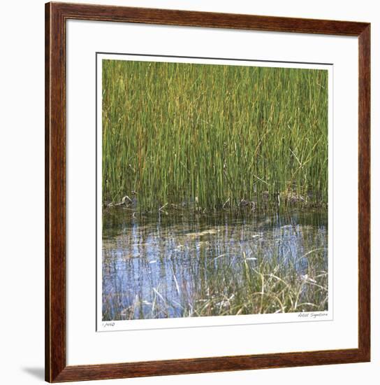 River Reeds II-Joy Doherty-Framed Giclee Print